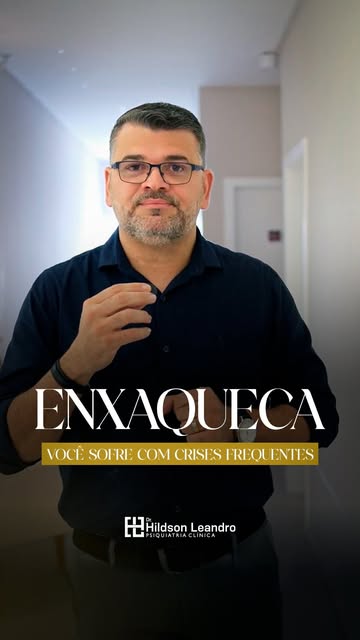 Capa do vídeo sobre crises frequentes de enxaqueca